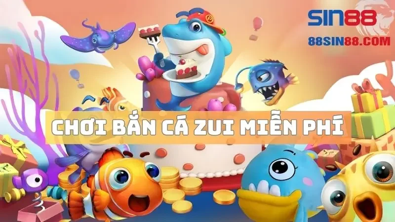 Chơi game bắn cá online miễn phí tại nhà cái Sin88