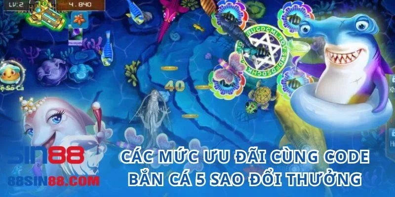 Tham gia trải nghiệm bắn cá 5 sao ngay để nhận nhiều khuyến mãi hấp dẫn