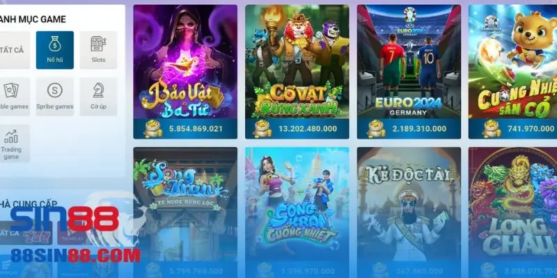 Slot game nổ hũ hấp dẫn, thoả mãn dân chơi