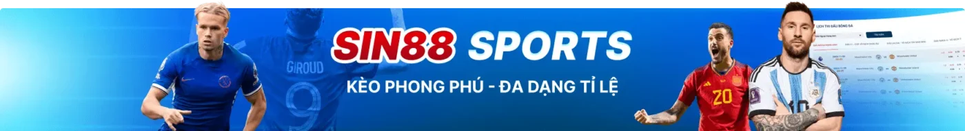 banner the thao sin88 sports